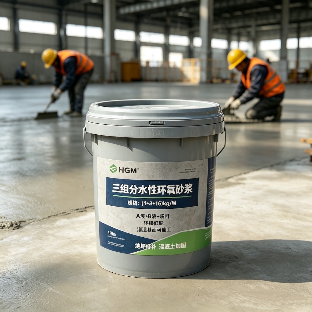 汾西三组份水性环氧砂浆